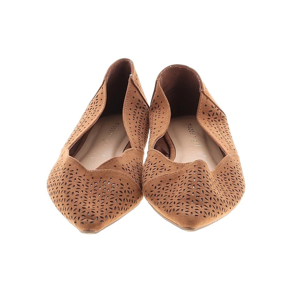 MADDEN GIRL Perforated Loafer Flats - Picture 2 of 7